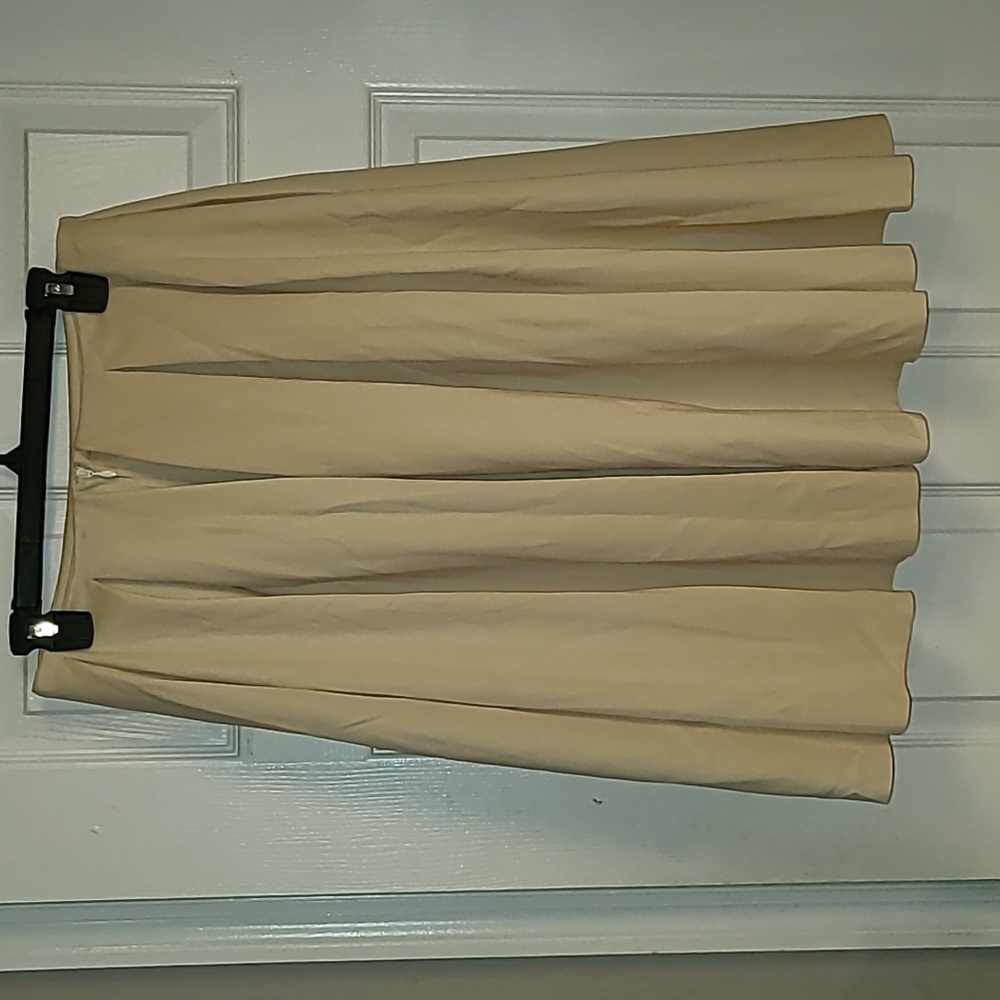 ASOS Beige A-Line Skirt